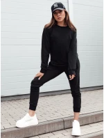 Dámská mikina GLAMFLAIR černá FashionStreet BY1319