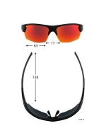 Sluneční brýle GOGGLE FRANK E929-3P hnědé demi/žluté