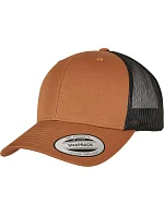 Flexfit 6606/6606T 6 panelová vintage kšiltovka "Trucker" 55.6606 caramel/black Flexfit 6606/6606T 6 panelová vintage kšiltovka "Trucker" 55.6606 caramel/black