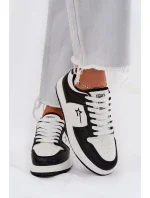 Dámské tenisky Big Star HI-POLY SYSTEM – bílo-černé