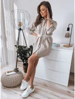 Džínové šaty RAFAELA beige FashionStreet EY2227