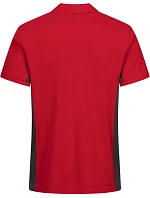 Promodoro 4590 Unisex kontrastní pracovní polo - EXCD 40.4590 fire red/charcoal Promodoro 4590 Unisex kontrastní pracovní polo - EXCD 40.4590 fire red/charcoal