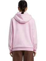 Build your Brand BY 289 Dámská oversize mikina s kapucí "Fluffy" 56.0289 heather grey