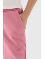 Dívčí Dresové Kalhoty Joggery 4F Růžové 4FJWMM00TTROF0828-56S Dívčí Dresové Kalhoty Joggery 4F Růžové 4FJWMM00TTROF0828-56S