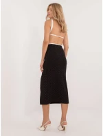 Sukně MI SD 25999.73 černá a stříbrná