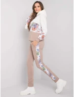 Souprava RV KMPL 7356.82 béžová a bílá Souprava RV KMPL 7356.82 béžová a bílá