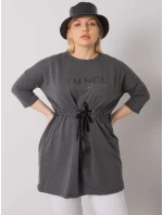 Tunika RV TU 7033.84P tmavě šedá