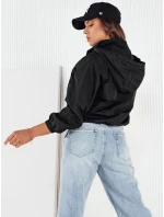 Dámská přechodná bunda s kapucí GRAUS černá FashionStreet TY4222 Dámská přechodná bunda s kapucí GRAUS černá FashionStreet TY4222