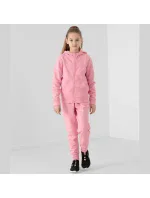 Dívčí juniorské tepláky HJL22-JSPDD001 56M - 4F Dívčí juniorské tepláky HJL22-JSPDD001 56M - 4F