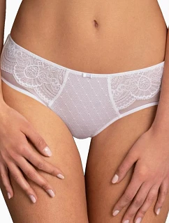Selma vyšší kalhotky 1336 white - RosaFaia