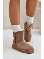 Dámské Sněhule Big Star OO274A165 Béžové Dámské Sněhule Big Star OO274A165 Béžové