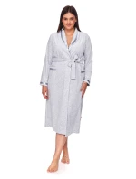 Dámský župan 1078 grey plus - Doctornap