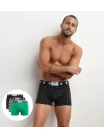 Pánské módní boxerky 3 ks DIM VIBES BOXER 3x - DIM - bílá