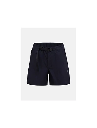 Dámské šortky PEAK PERFORMANCE Iconiq Tech Shorts, černé Dámské šortky PEAK PERFORMANCE Iconiq Tech Shorts, černé