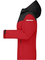 Daiber JN 1179 Dámská outdoorová softshellová bunda 02.1179 light red/black/light red Daiber JN 1179 Dámská outdoorová softshellová bunda 02.1179 light red/black/light red