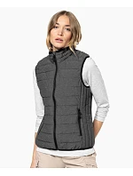 Kariban K 6114 Dámská lehká vesta 20.6114 marl dark grey Kariban K 6114 Dámská lehká vesta 20.6114 marl dark grey