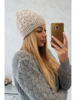 Fleecová čepice Roma K224 light beige Fleecová čepice Roma K224 light beige