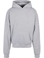 Build your Brand BY 162 Mikina s kapucí z těžké bavlny "Ultra Heavy" 56.0162 heather grey Build your Brand BY 162 Mikina s kapucí z těžké bavlny "Ultra Heavy" 56.0162 heather grey