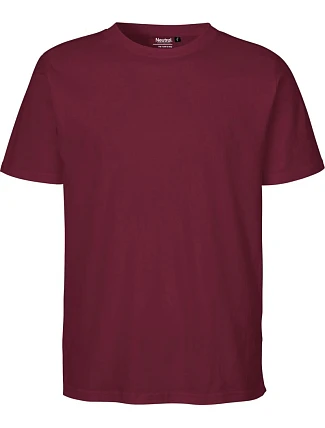 Neutral O 60002 Unisex tričko z bio bavlny 77.6002 bordeaux Neutral O 60002 Unisex tričko z bio bavlny 77.6002 bordeaux