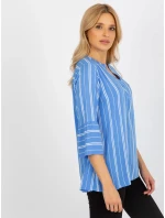 Dámská halenka D73771M11062C modrá - FPrice