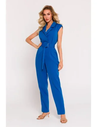 M780 Kombinéza s asymetrickým vzorem - modrá