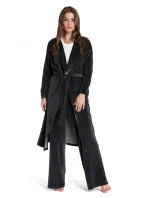Dámský sametový župan LA087 - Lalupa Dámský sametový župan LA087 - Lalupa