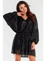 Dámské šaty A485 černé - Awama