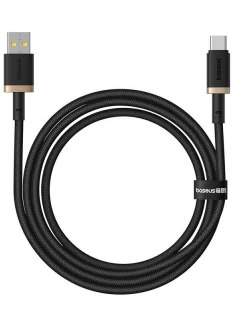 Baseus Dura USB-Type C 60W kabel 1m (černý/zlatý)