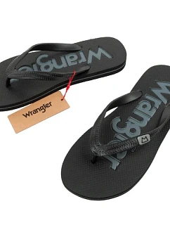 Boty Wrangler pánské Cole Flipflop black žabky