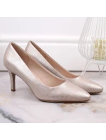 Sergio Leone W 1336 zlaté jehlové podpatky Sergio Leone W 1336 zlaté jehlové podpatky