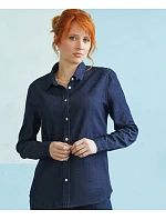 NEOBLU Bennett Women Denim halenka 24.4797 brut denim NEOBLU Bennett Women Denim halenka 24.4797 brut denim