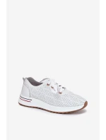 Kožené Lehká Polobotky Dámské Artiker 54C1758 Bílé