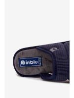 Pánské domácí pantofle Inblu – granátové