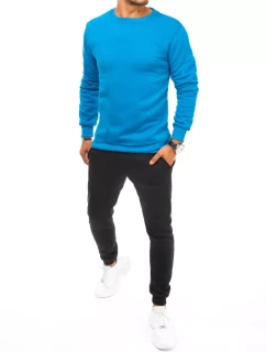 FashionStreet pánská modročerná tepláková souprava AX0636