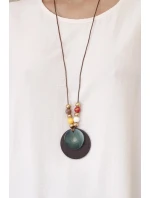 Oversized halenka s přívěskem světle béžová Oversized halenka s přívěskem světle béžová