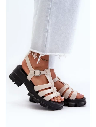 Dámské sandály ZAXY Světle béžová