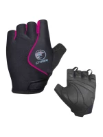 Rukavice CHIBA LADY AIR PLUS černo-růžové M