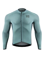 Cyklistický dres Rockbros 15120015018 ROAD TO SKY, pánský, s dlouhým rukávem, velikost L – šedomodrý Cyklistický dres Rockbros 15120015018 ROAD TO SKY, pánský, s dlouhým rukávem, velikost L – šedomodrý