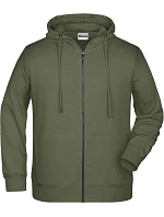 Daiber 8026 Pánská mikina s kapucí 02.8026 olive Daiber 8026 Pánská mikina s kapucí 02.8026 olive