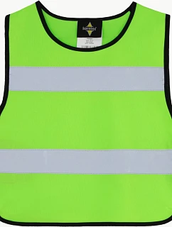 Korntex P100 – Amigo Dětské pončo s vysokou viditelností 76.P100 neon green