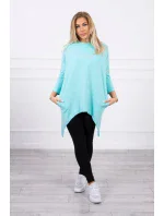 Mikina s potiskem kola mátová Mikina s potiskem kola mátová