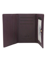Dámské peněženky Dámská kožená peněženka 15 09 SH RFID 13 tmavě fialová