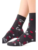 Dámské valentýnské ponožky 136 Dámské valentýnské ponožky 136