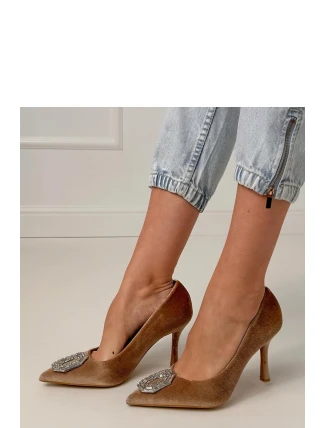 Lodičky na jehlovém podpatku model 217661 Solea Lodičky na jehlovém podpatku model 217661 Solea