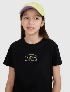 Dívčí tričko s potiskem 4F 4FJWSS25TTSHF1871-20S