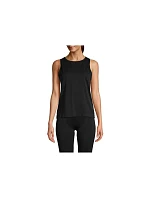 CASALL Essential Block Seamless Tank tréninkové tričko černé CASALL Essential Block Seamless Tank tréninkové tričko černé