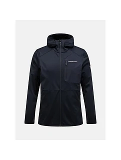 Mikina PEAK PERFORMANCE M Utility Light Zip Hood, černá