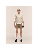 Dámské tričko CASALL Essential Tee, barva: béžová
