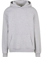 Build your Brand BY 284 Mikina s kapucí z těžké bavlny "Fluffy" 56.0284 heather grey Build your Brand BY 284 Mikina s kapucí z těžké bavlny "Fluffy" 56.0284 heather grey