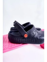 Dětské lehké pantofle Kroks Big Star II375002 Námořnická modrá